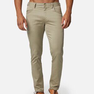RHONE Everyday 5 Pocket Twill Pants Mens 31 x 32 Performance Chino Khaki